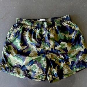 Tomas Maier Camo Swim Trunk - Size M